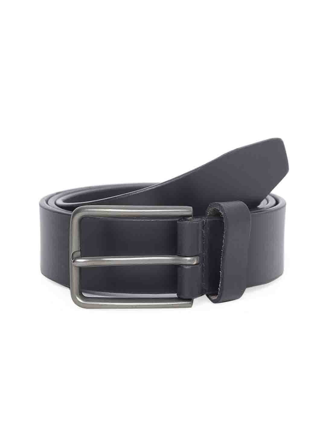 

TOM LANG LONDON Men Slim Leather Formal Belt, Brown