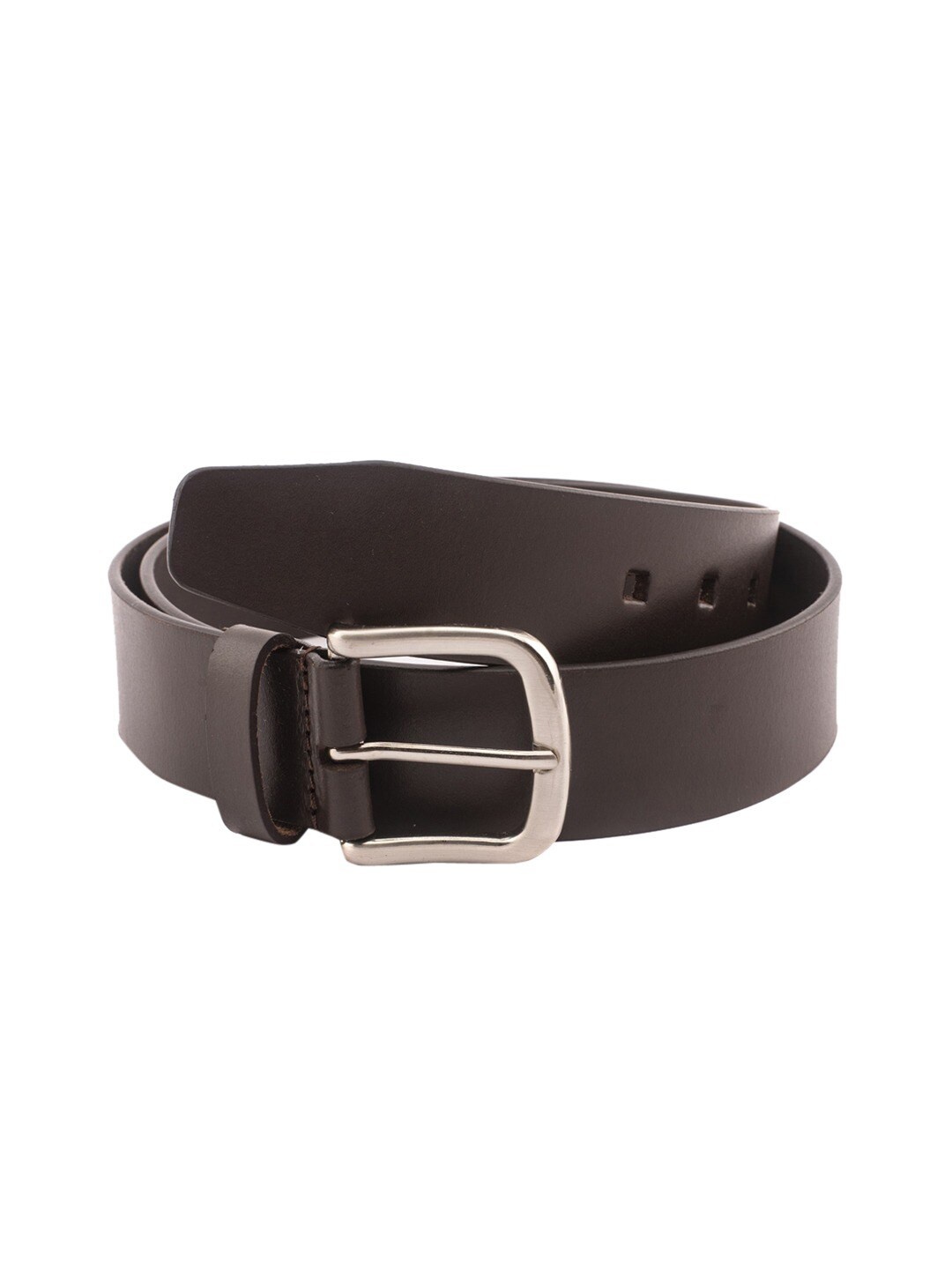 

TOM LANG LONDON Men Slim Leather Casual Belt, Brown