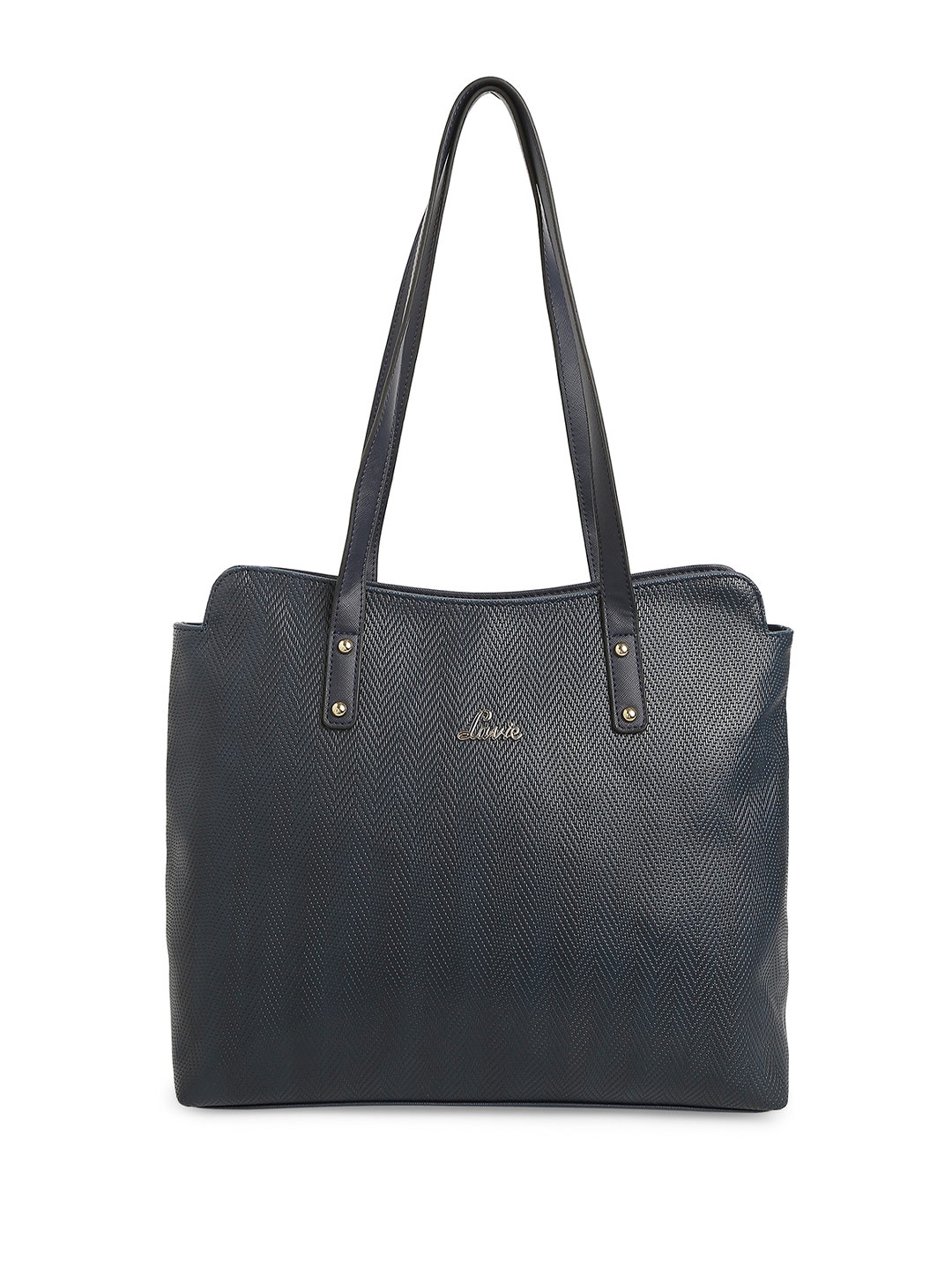 

Lavie Structured Shoulder Bag, Navy blue