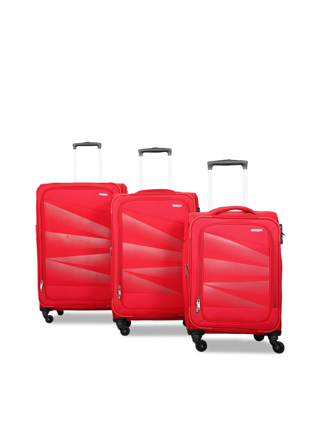 

Polo Class Set Of 3 Soft-Sided Trolley Bag, Red