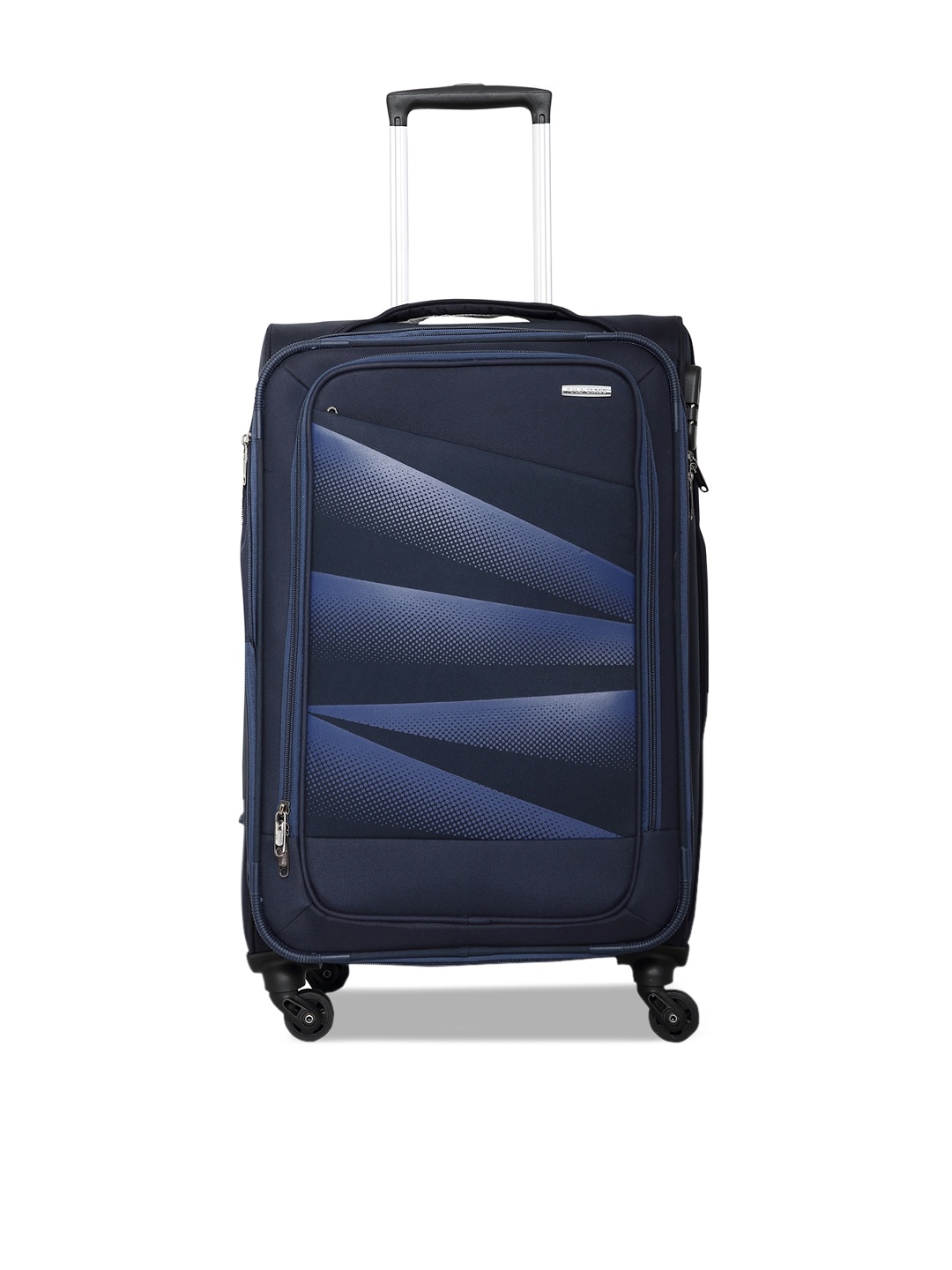 

Polo Class Soft Sided 360 Degree Rotation Medium Trolley Bag, Blue
