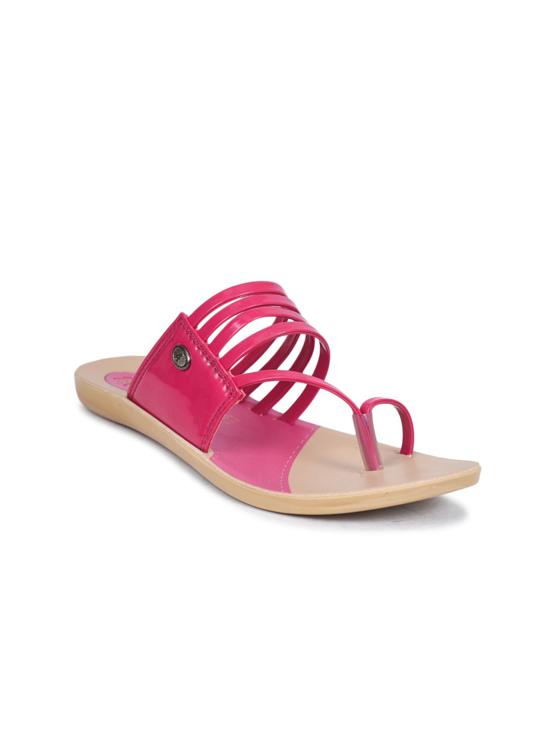 

Ajanta Women One Toe Flats, Pink