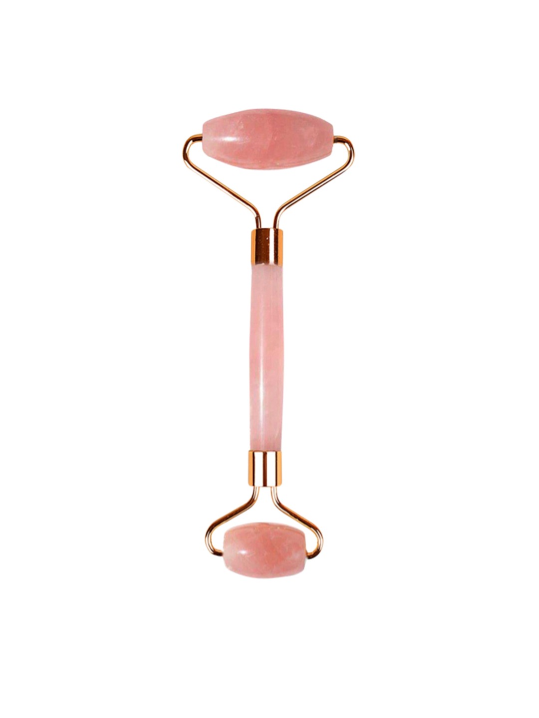 

LOVE EARTH Rose Quartz Face Roller Massager, Pink
