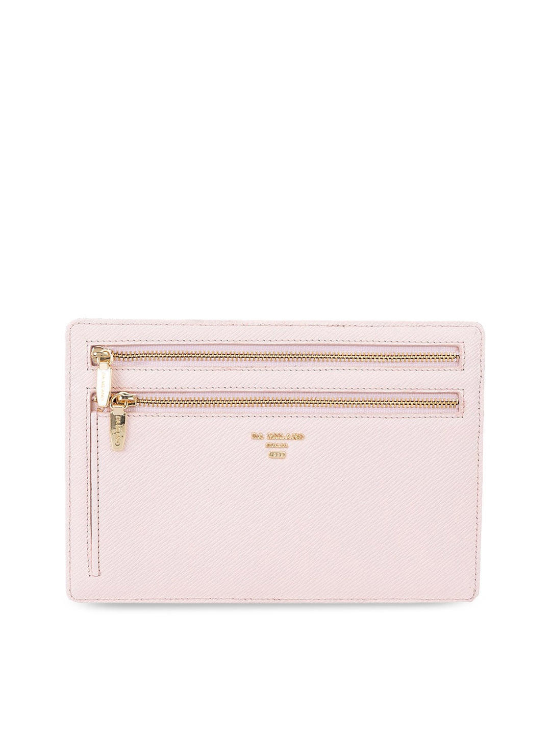 

Da Milano Printed Clutch, Pink