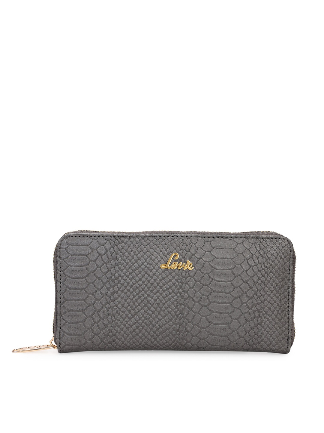 

Lavie Women Zip Around Wallet, Grey