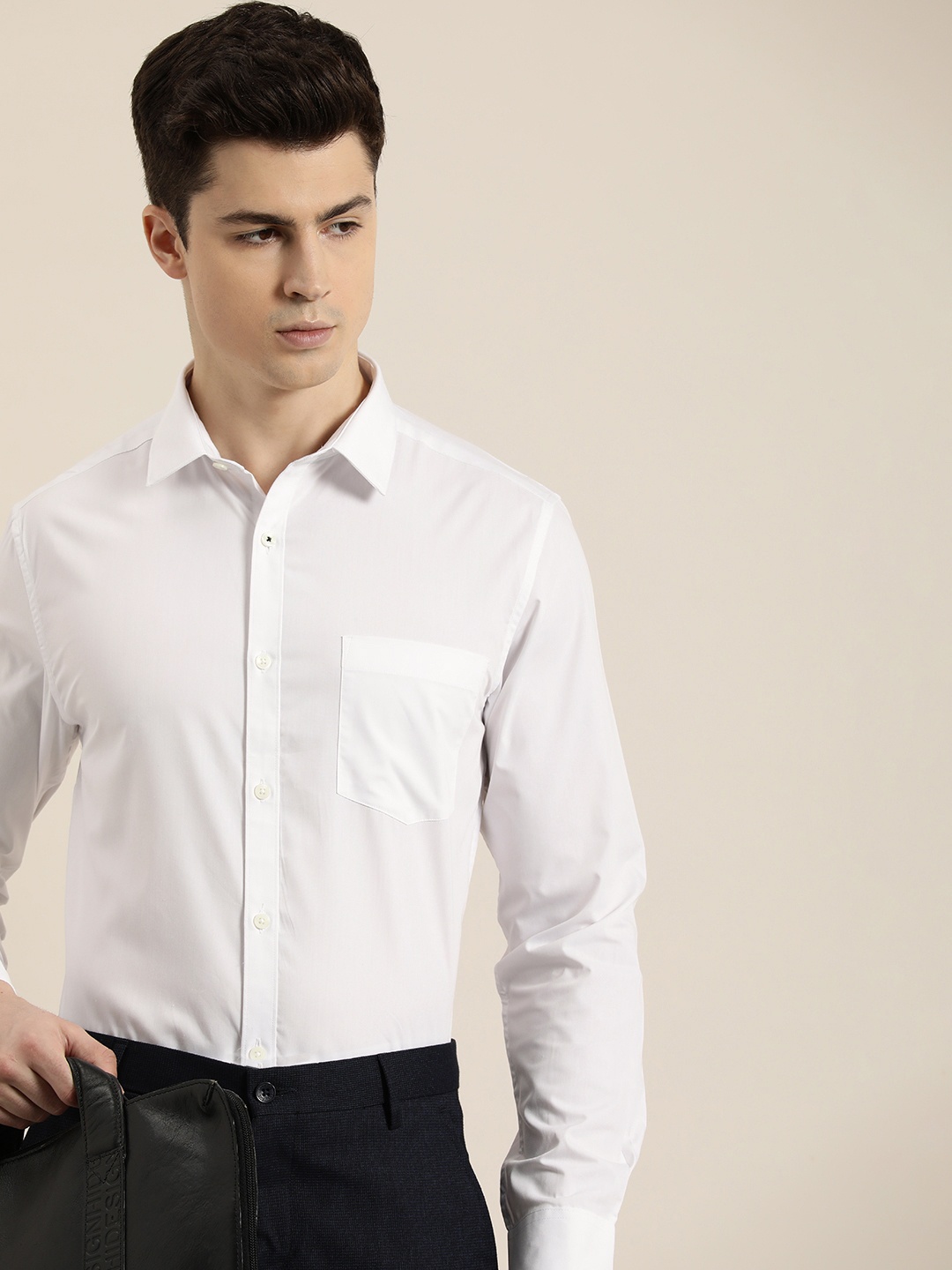 

INVICTUS Slim Fit Formal Shirt, White