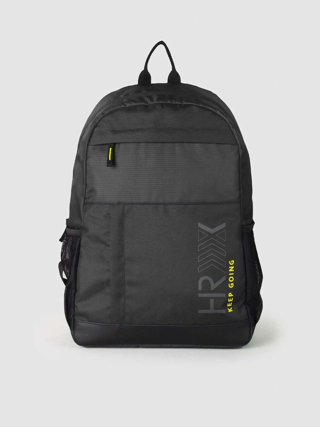 

HRX by Hrithik Roshan Typography Casual Backpack, Black