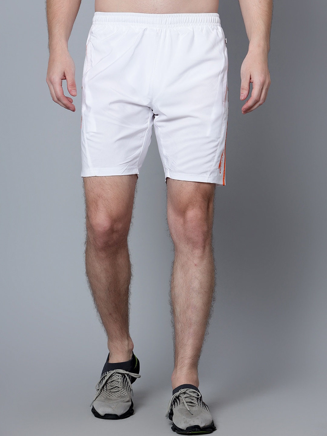 

Shiv Naresh Rapid-Dry Running Sports Shorts, White