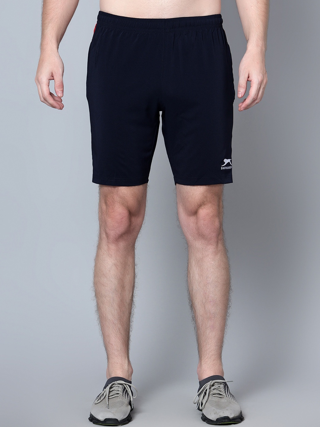 

Shiv Naresh Rapid-Dry Running Sports Shorts, Navy blue