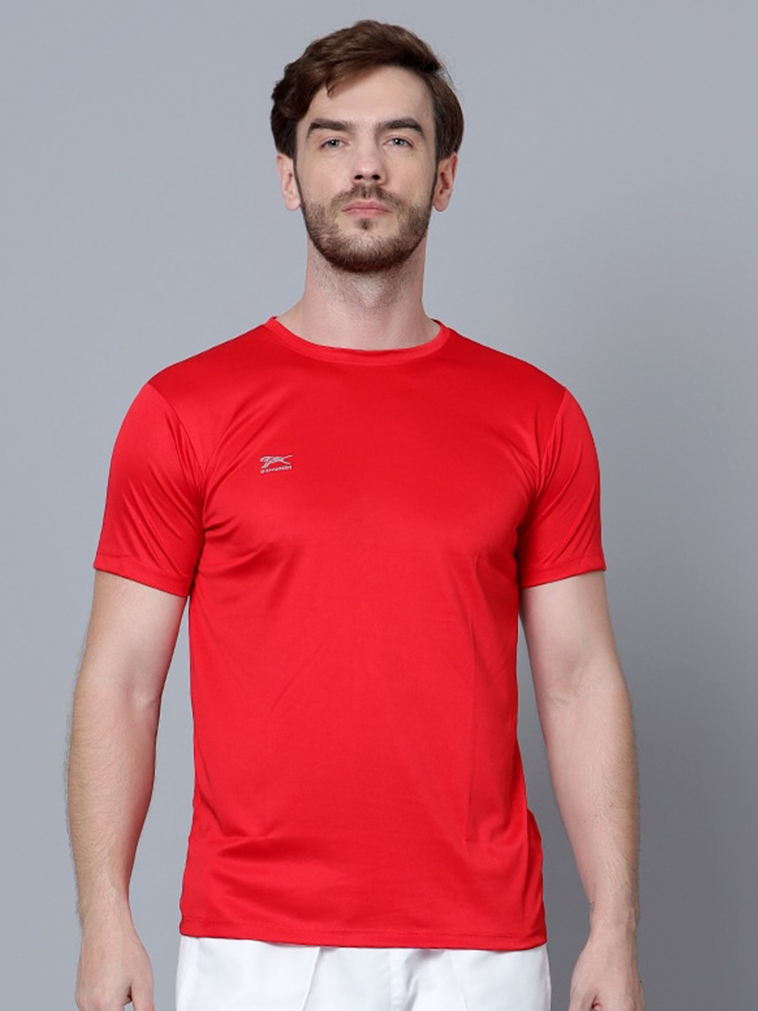 

Shiv Naresh Regular Fit Air Max Sports T-shirt, Red