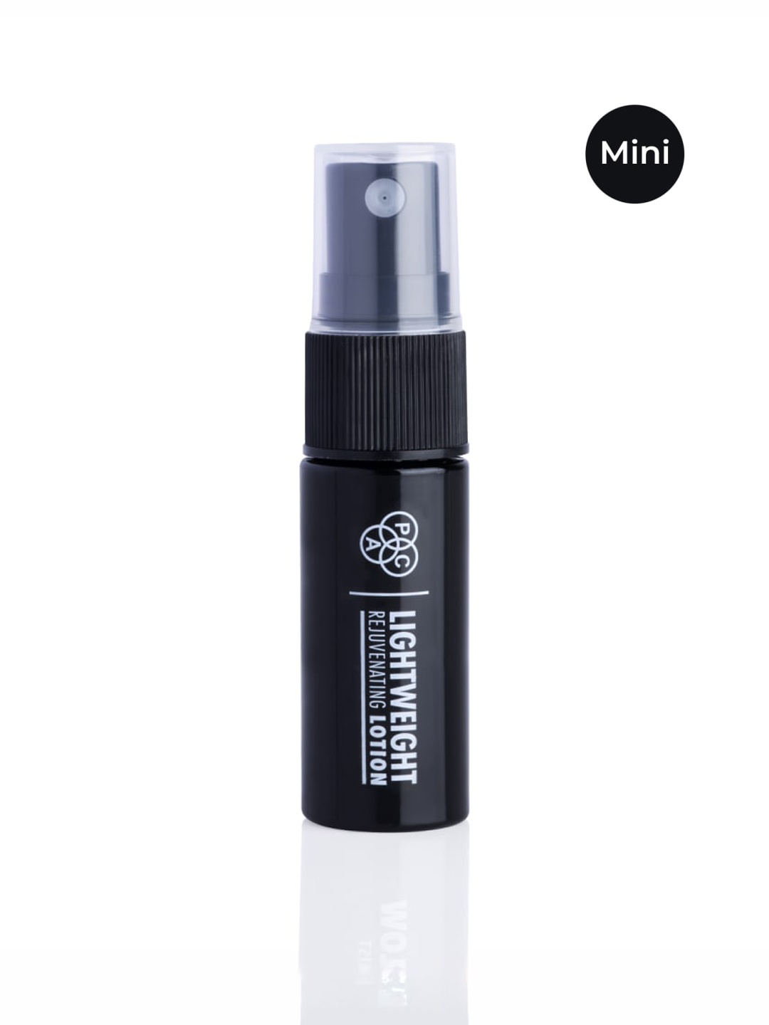 

PAC Lightweight Rejuvenating Lotion Makeup Fixer Mini with Niacinamide - 10ml, Black