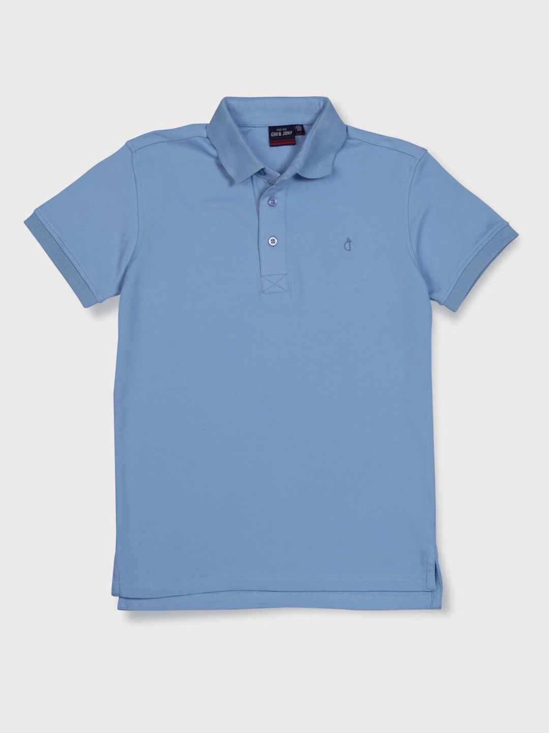 

Gini and Jony Infants Boys Polo Collar Cotton T-shirt, Blue