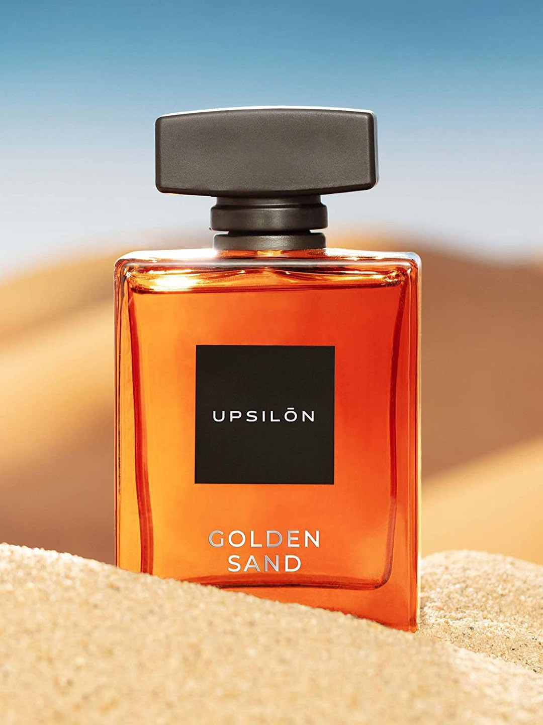 

UPSILON Men Golden Sand & Discovery Long Lasting Eau De Parfumes 124 ml, Gold