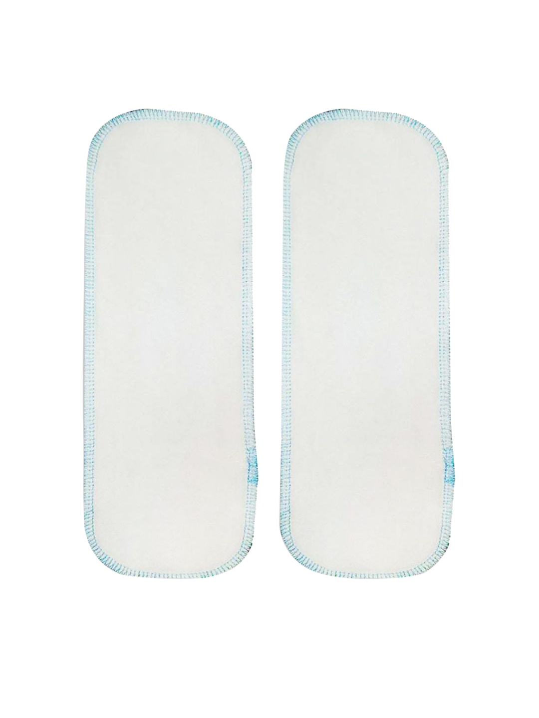 

SuperBottoms Pack of 2 Very Heavy Wetter Booster Pad with Hemp and Cotton for Cloth Diaper, White