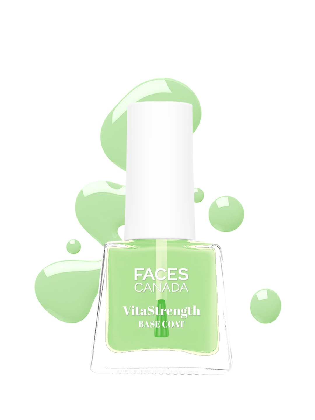 

FACES CANADA VitaStrength Base Coat For Smoother & Stronger Nails - 5ml, Green