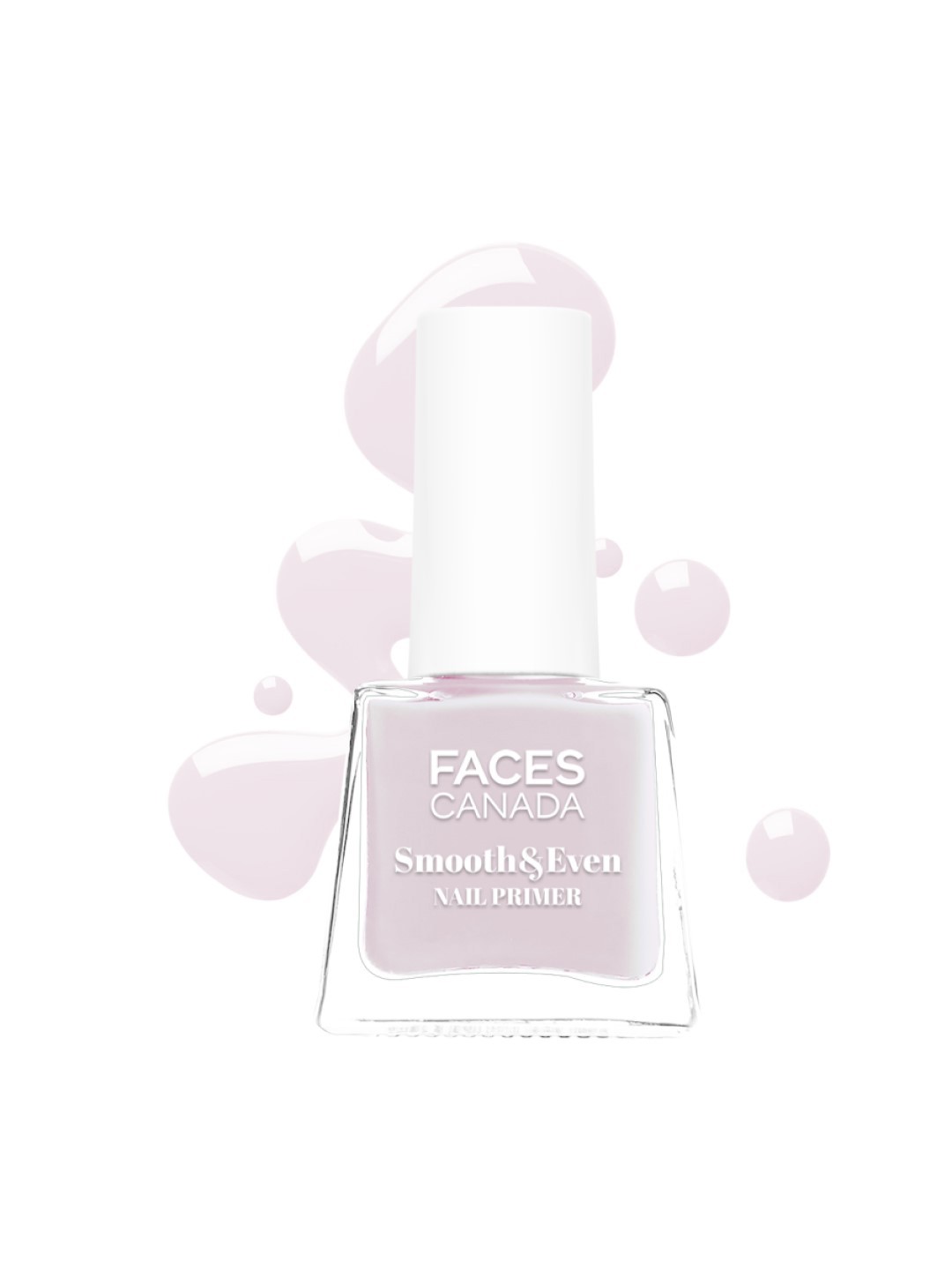 

FACES CANADA Smooth & Even Nail Primer With Vitamin E & Rose Quartz 5ml - Pink