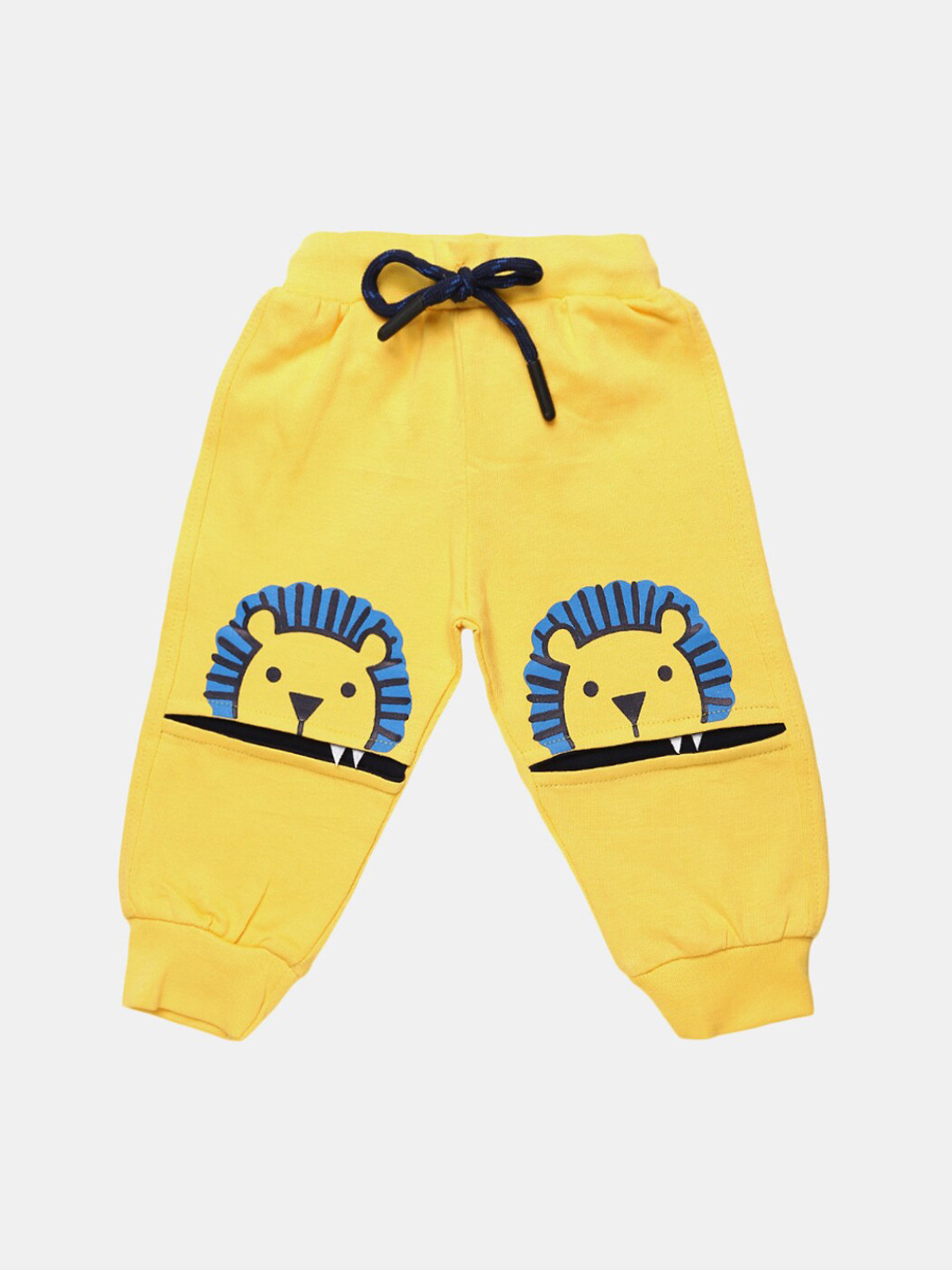 

V-Mart Infant Kids Graphic Printed Cotton Jogger Lounge Pants, Yellow