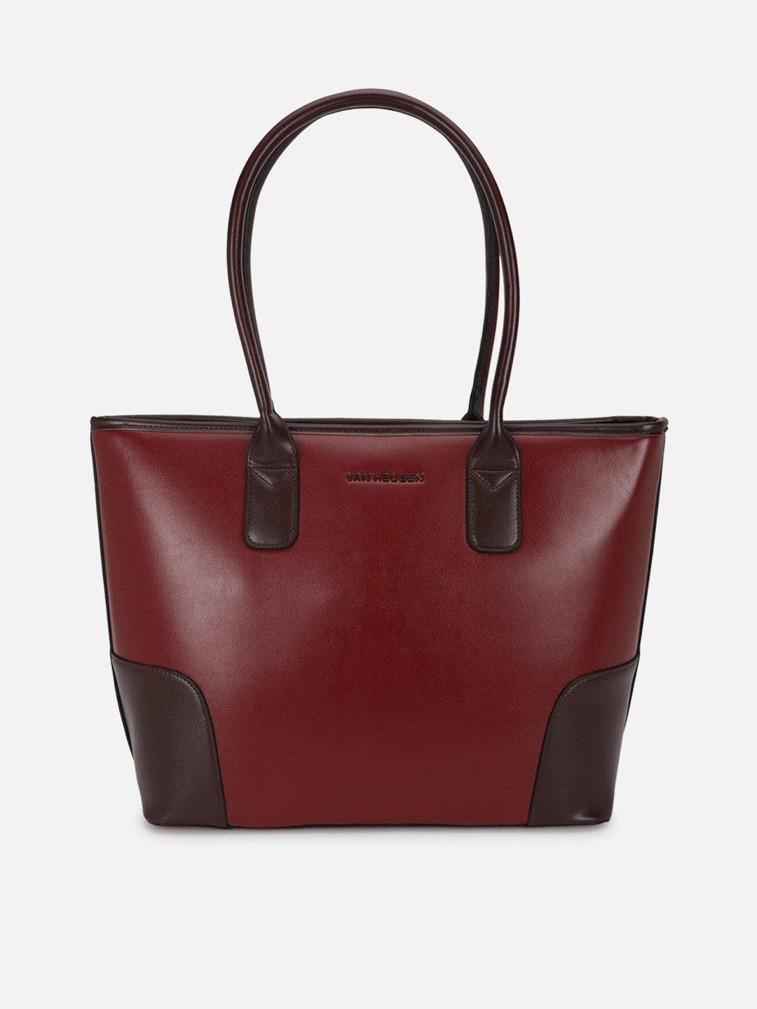 

Van Heusen Woman Structured Shoulder Bag, Maroon