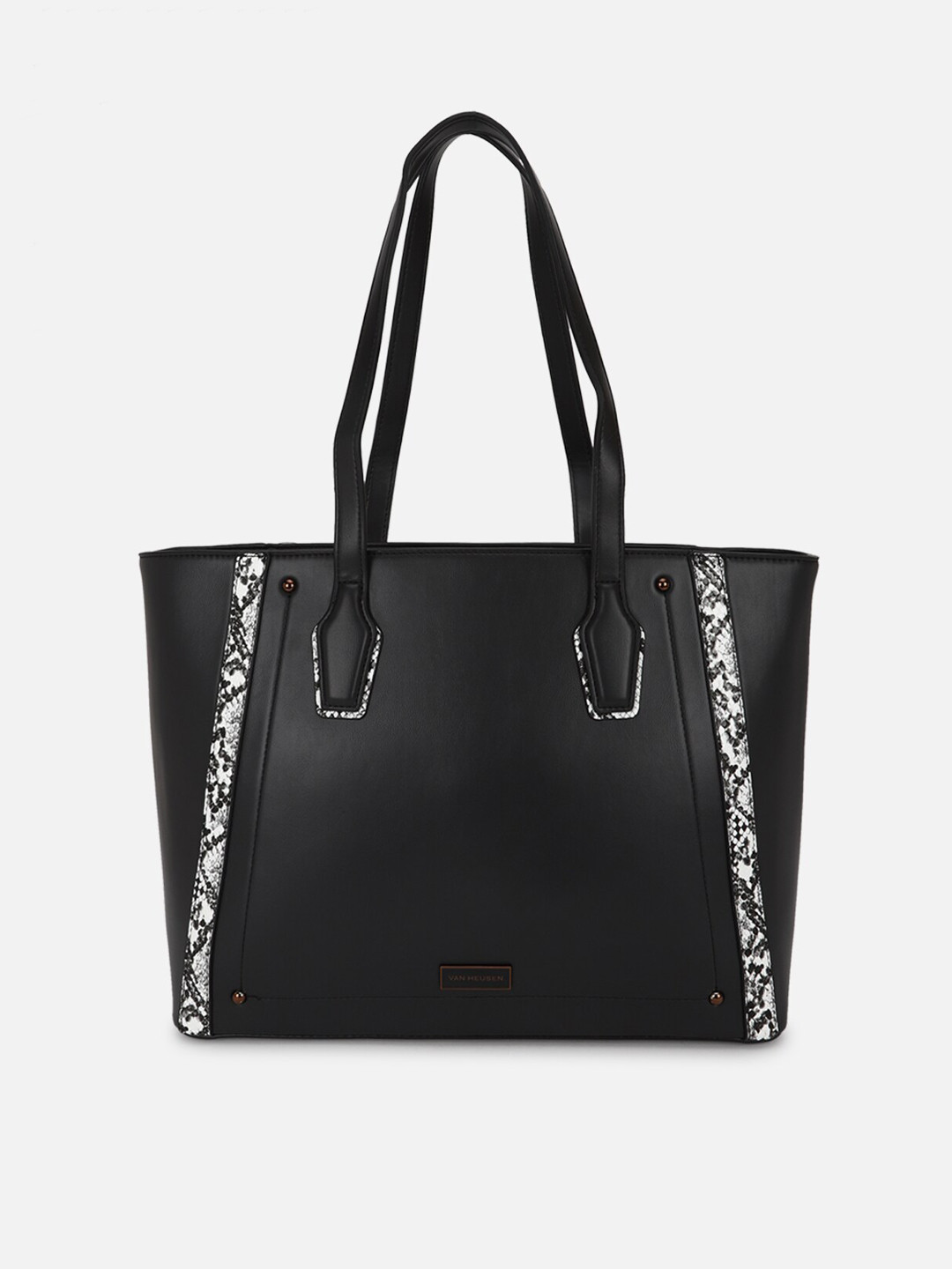 

Van Heusen Woman Structured Shoulder Bag, Black