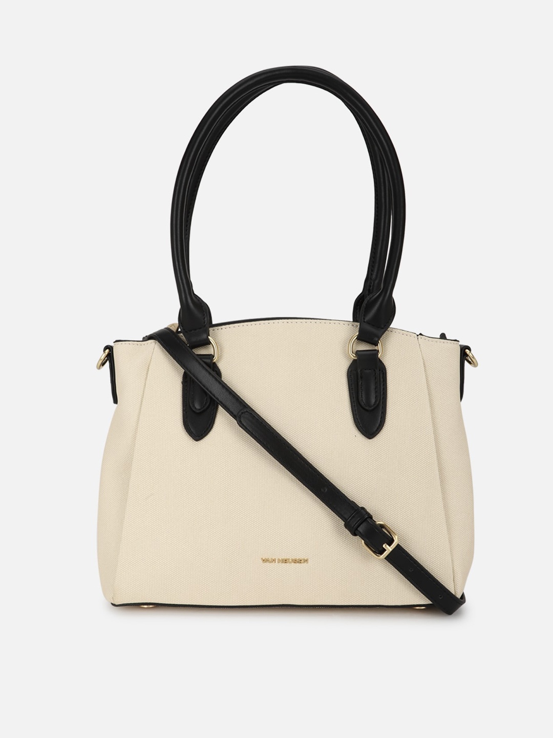 

Van Heusen Woman Structured Satchel Bag, Cream