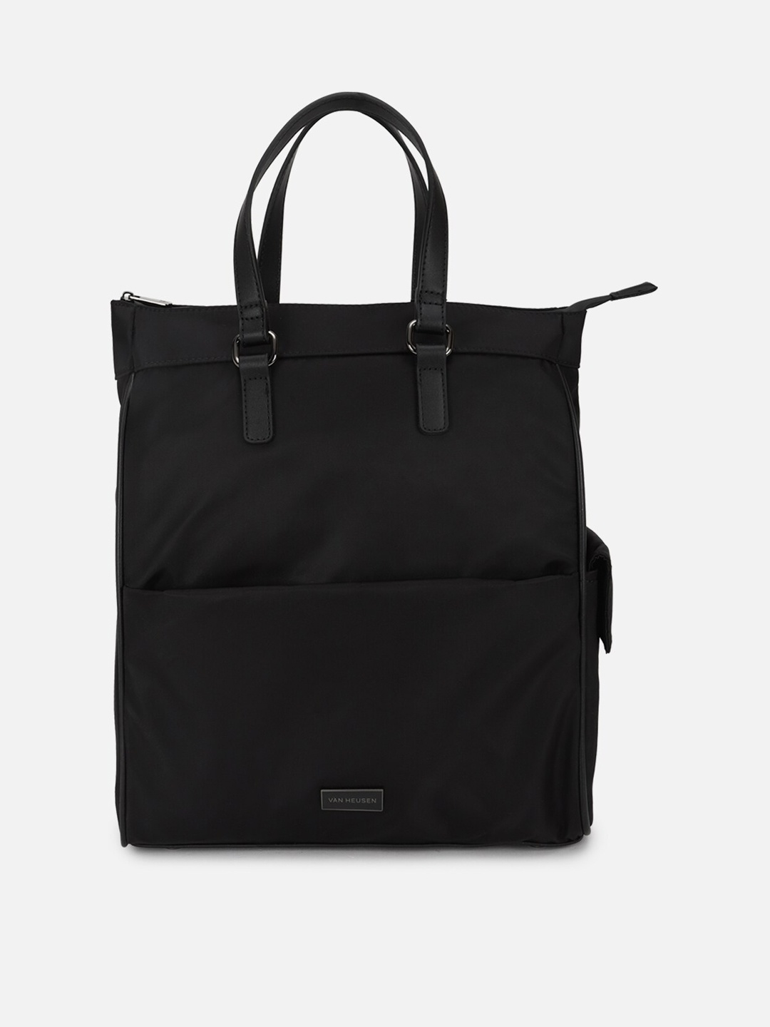 

Van Heusen Woman Shopper Tote Bag With Backpack, Black