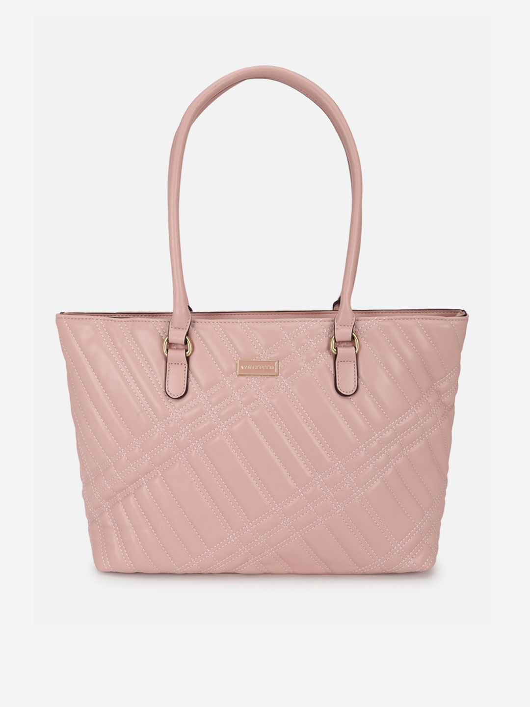 

Van Heusen Textured Structured Handheld Bag, Pink