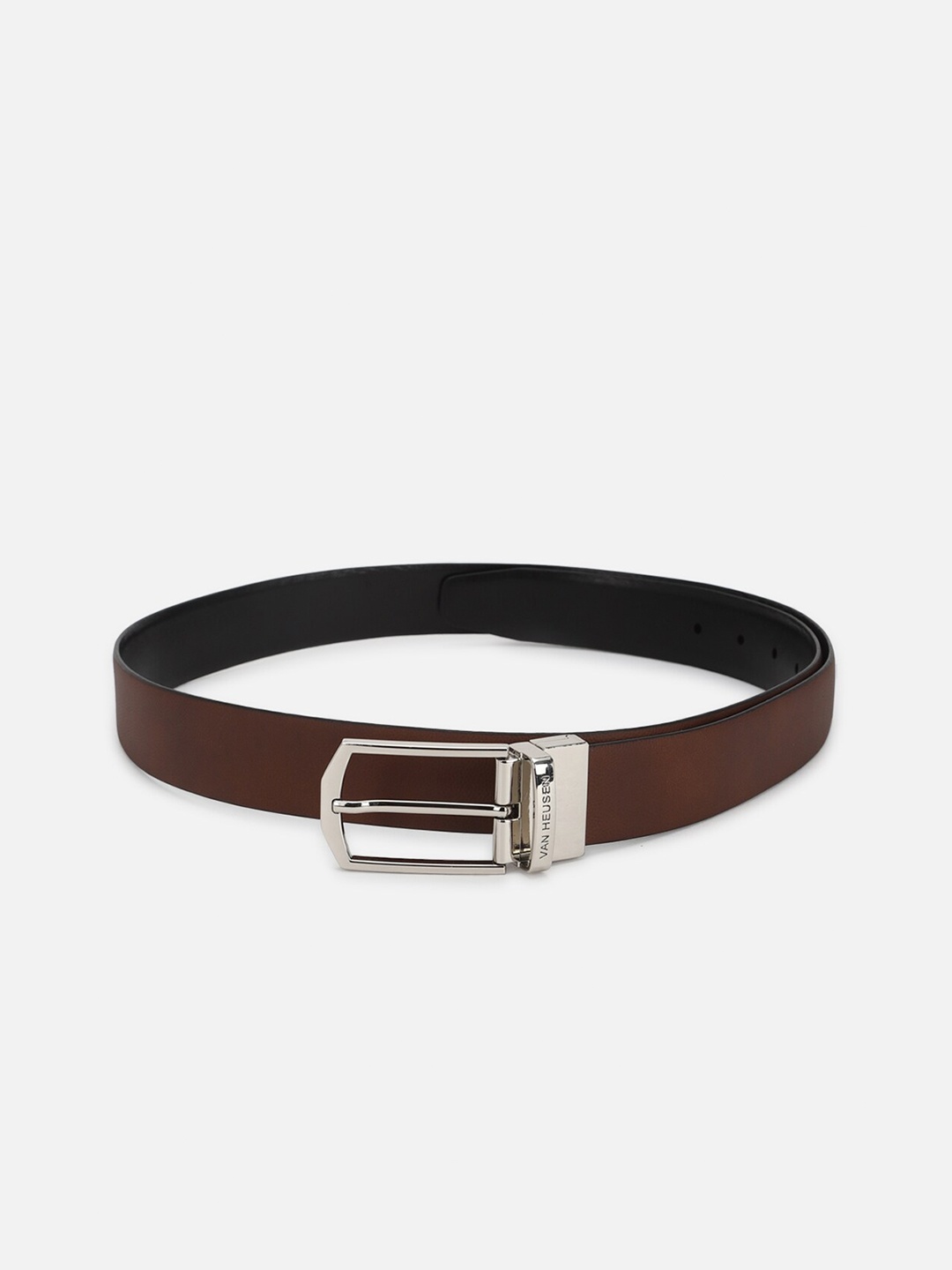 

Van Heusen Men Leather Reversible Formal Belt, Black