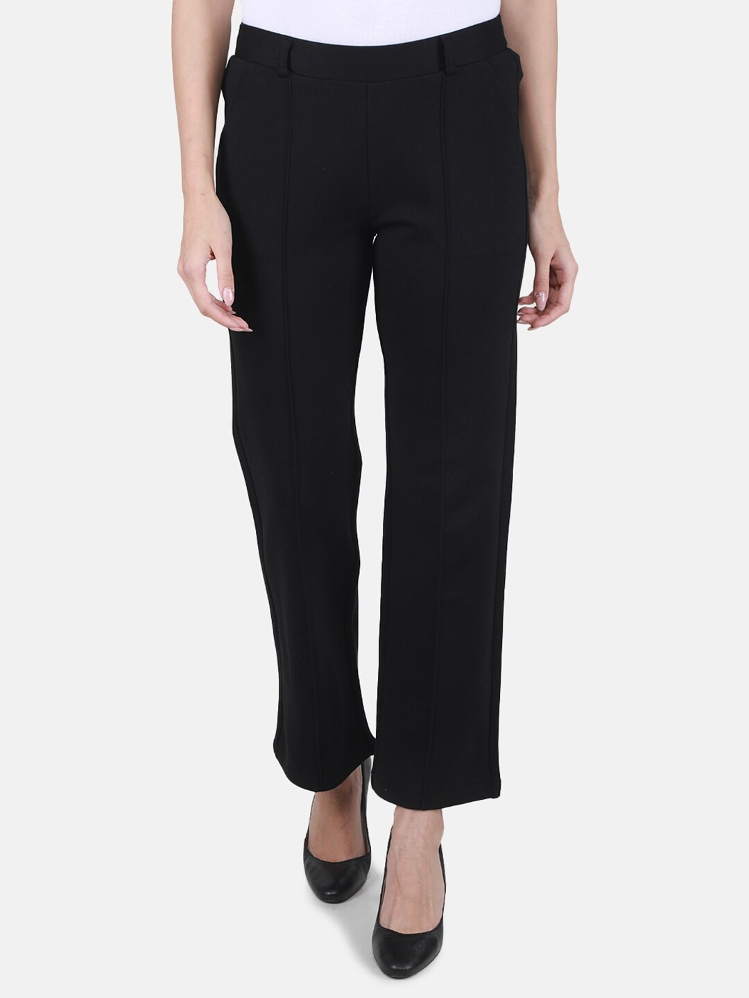 

Monte Carlo Women Mid-Rise Jeggings, Black