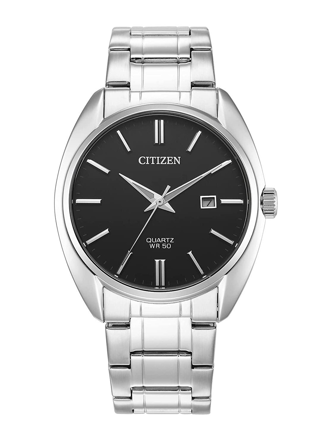 

Citizen Men Stainless Steel Bracelet Style Straps Analogue Watch BI5100-58E, Black