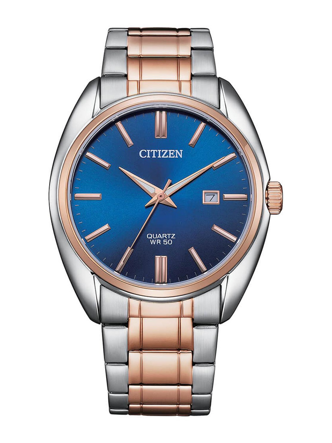 

Citizen Men Stainless Steel Bracelet Style Straps Analogue Watch BI5104-57L, Blue