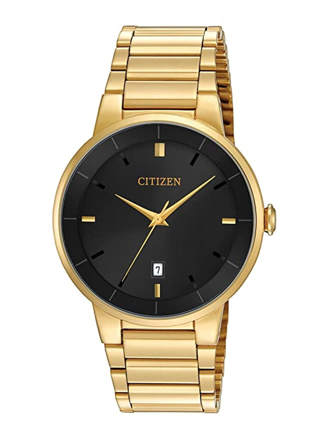 

Citizen Men Bracelet Style Straps Analogue Watch BI5012-53E, Gold