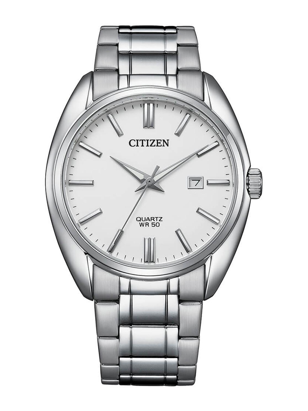 

Citizen Men Stainless Steel Bracelet Style Straps Analogue Watch BI5100-58A, Silver