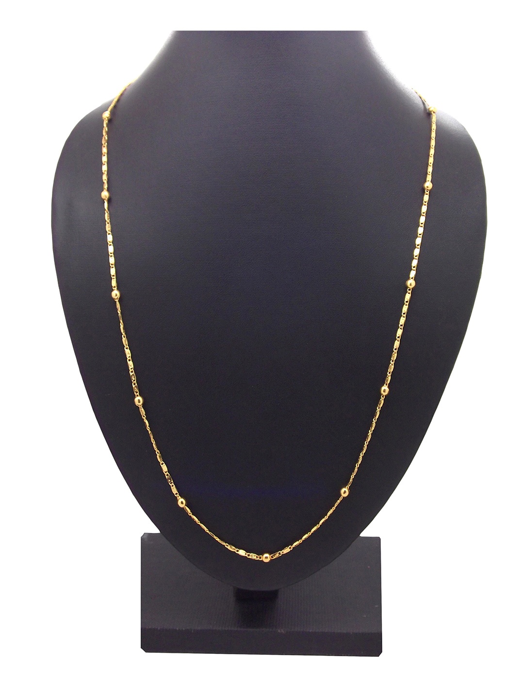 

FEMMIBELLA Men Gold-Plated Snail Ball Chain