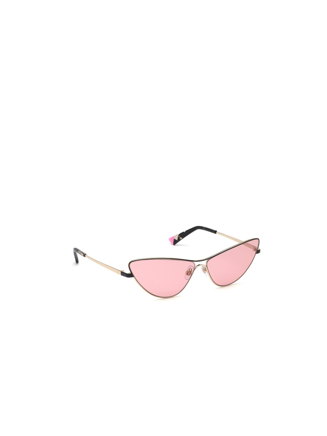 

WEB EYEWEAR Women Cateye Sunglasses with UV Protected Lens WE0269 65 32S, Pink