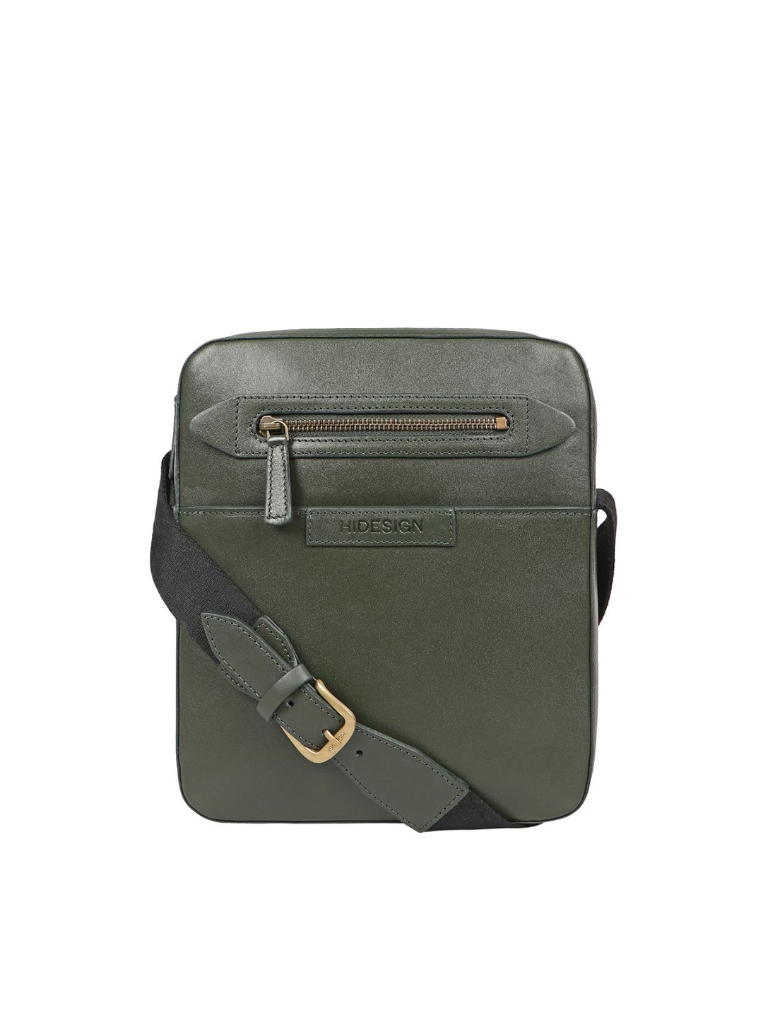 

Hidesign Men Messenger Bag, Olive