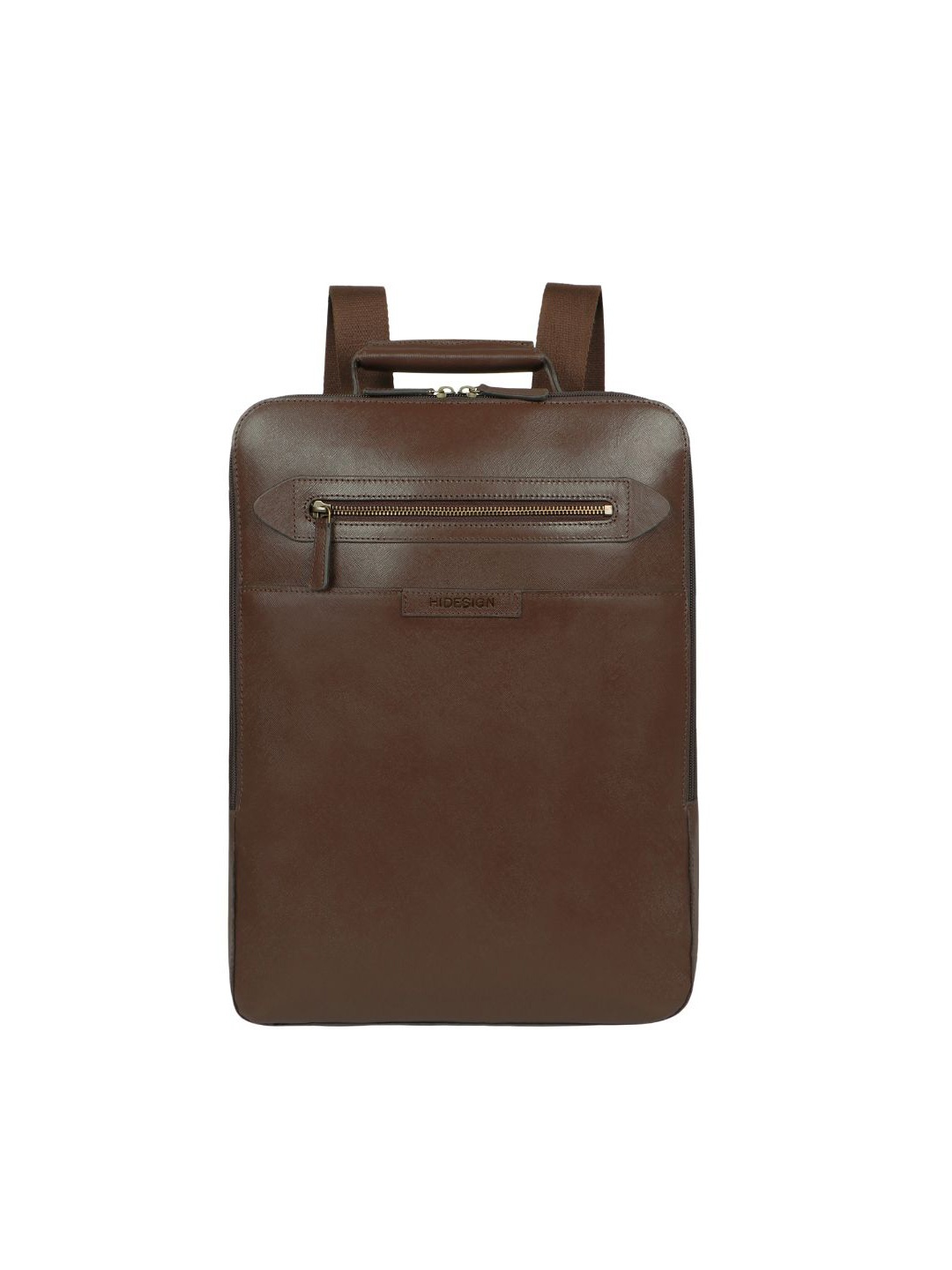 

Hidesign Men Textured Leather Messenger Bag, Brown