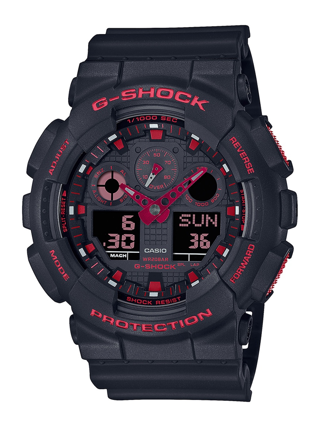 

CASIO G-SHOCK Men Watch G1310 GA-100BNR-1ADR, Black
