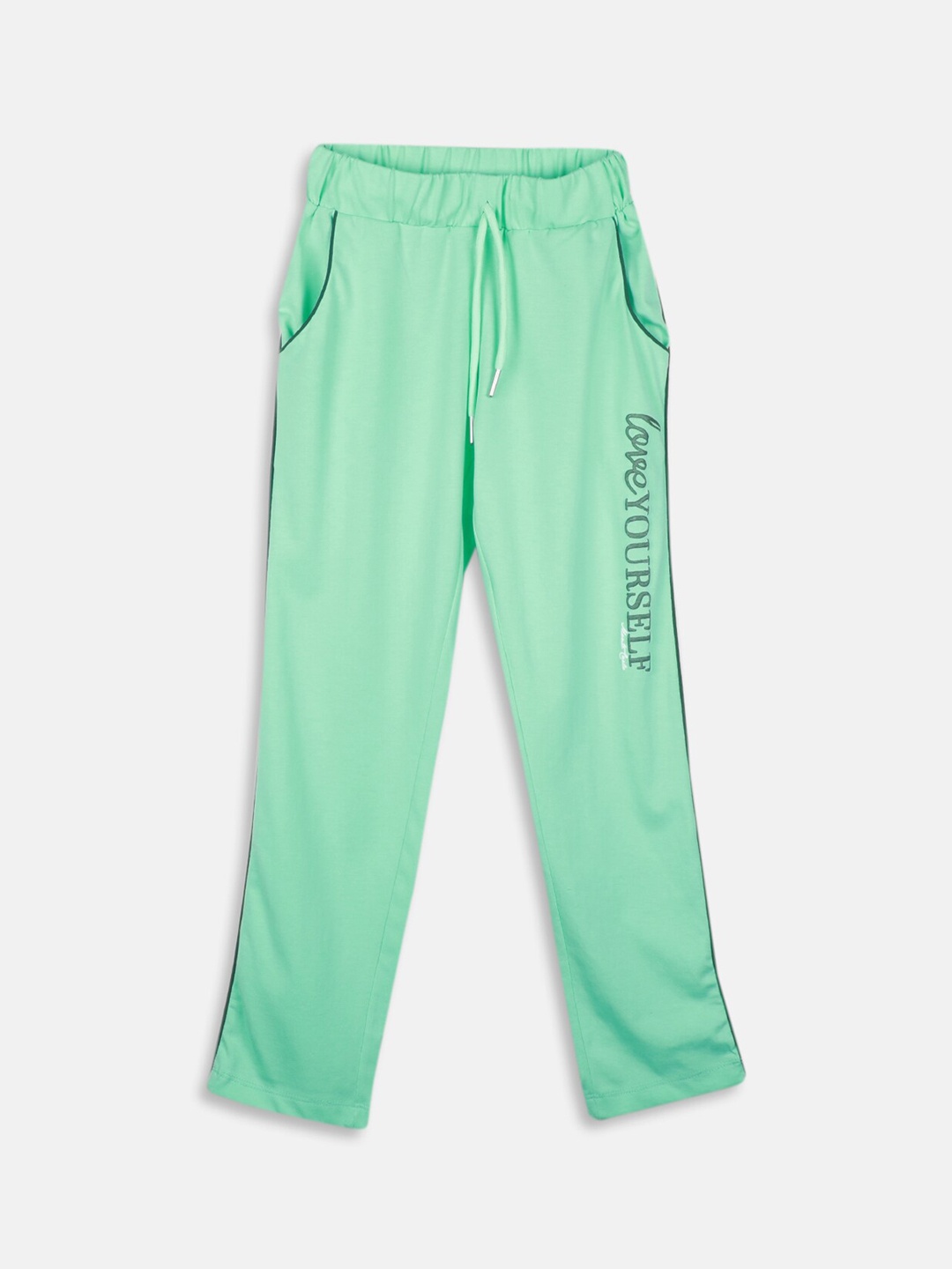 

Monte Carlo Girls Mid-Rise Track Pants, Green