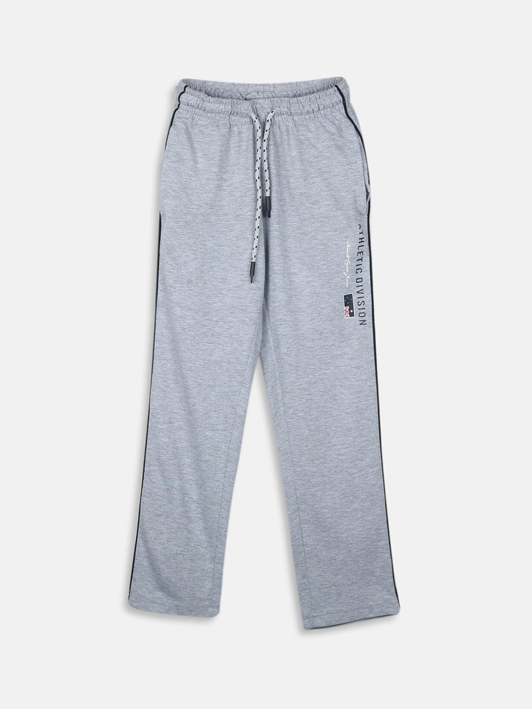 

Monte Carlo Boys Mid Rise Track Pants, Grey melange