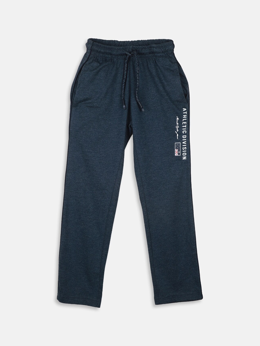 

Monte Carlo Boys Mid Rise Track Pants, Navy blue