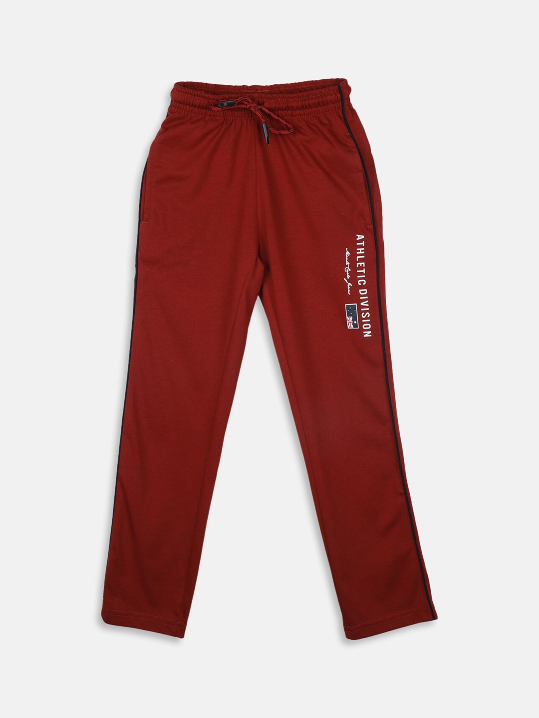 

Monte Carlo Boys Printed Track Pants, Maroon