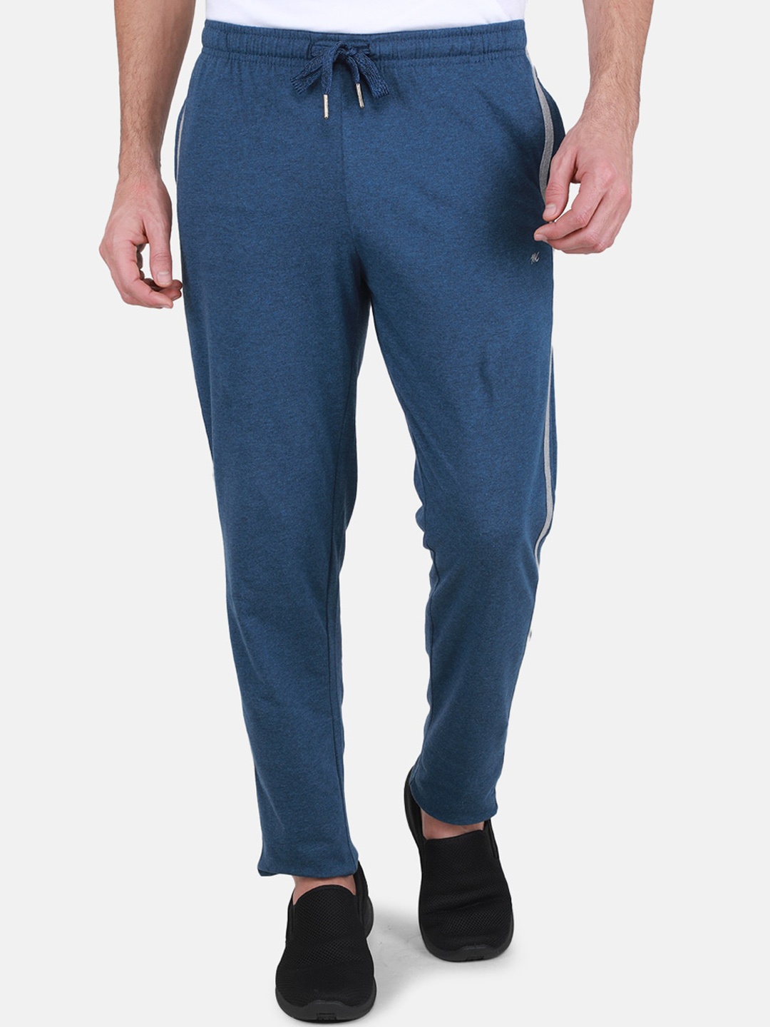 

Monte Carlo Men Mid-Rise Track Pants, Blue