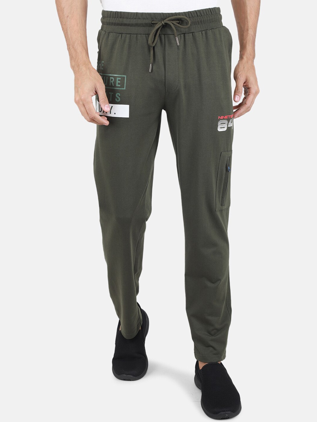 

Monte Carlo Men Mid-Rise Track Pants, Olive