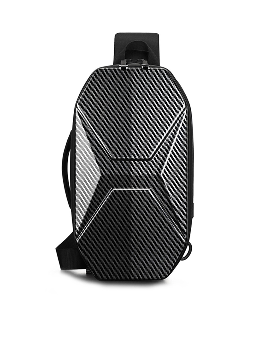 

OZUKO Eco Vista Gear Carbon Fiber Soft One Size Backpack, Black