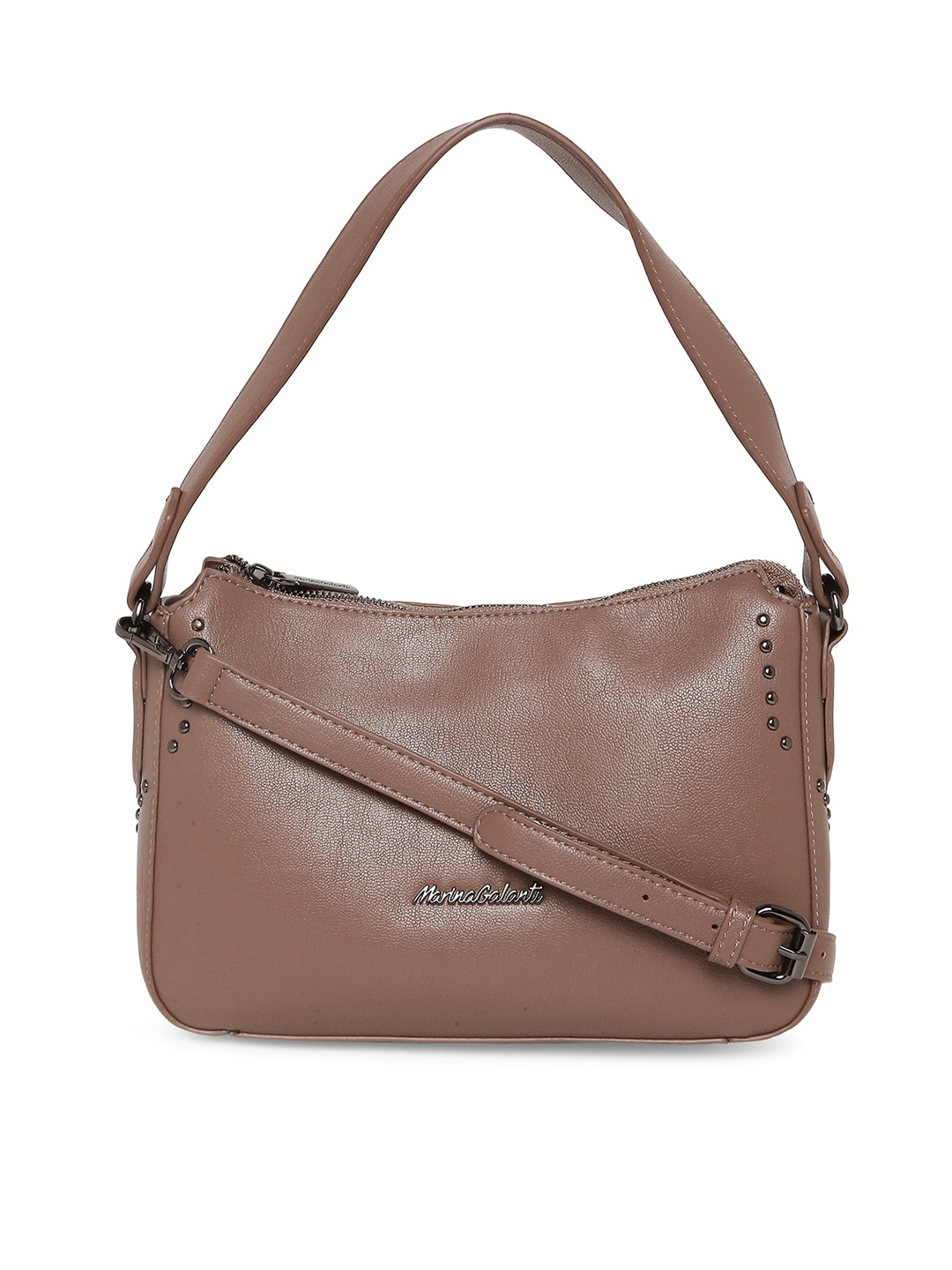 

Marina Galanti Structured Handheld Bag, Nude