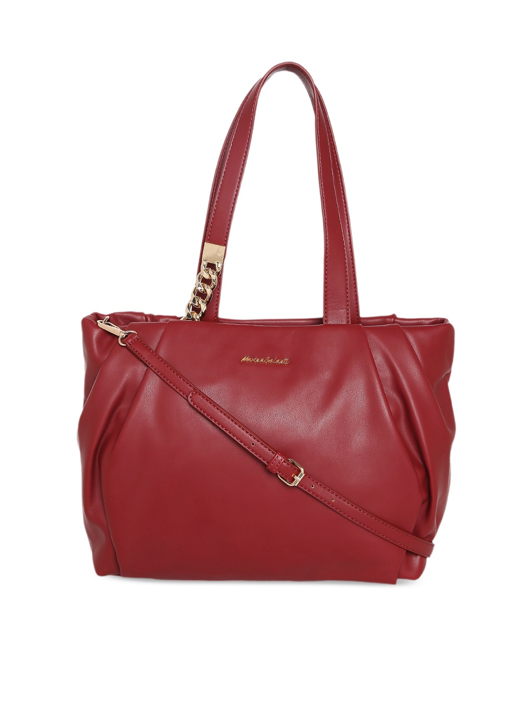 

Marina Galanti Structured Shoulder Bag, Red