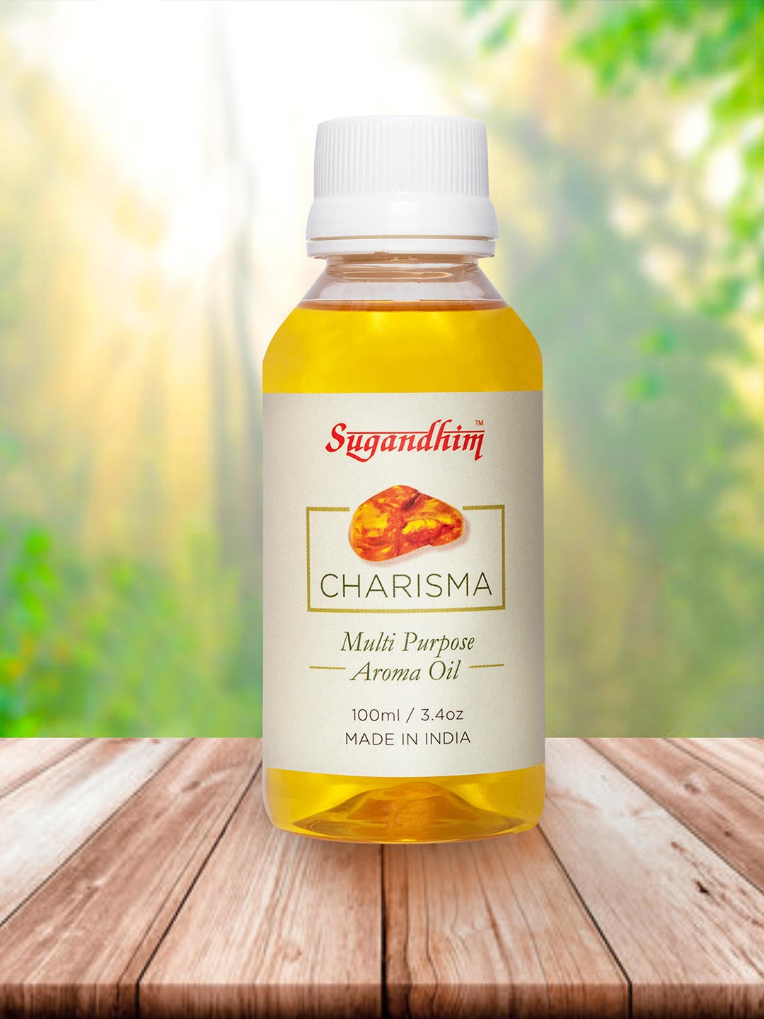 

Sugandhim Charisma Fragrance Multipurpose Aroma Oil 100ml, Yellow