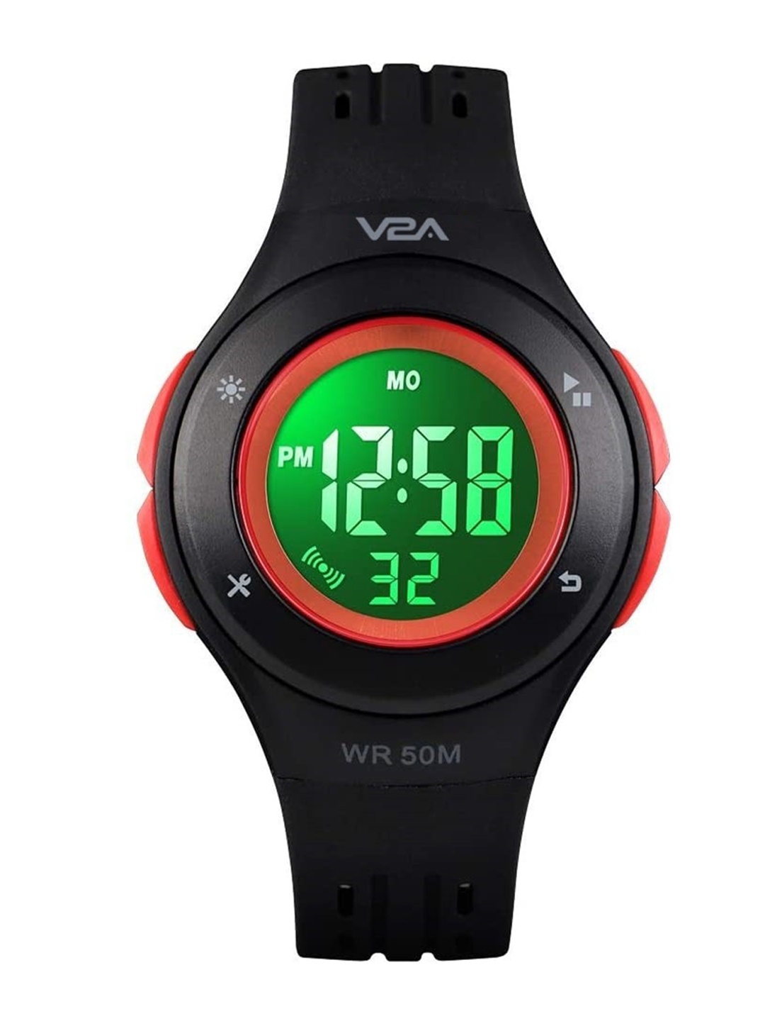 

V2A Kids Digital Multi Function Watch V2A-1455-black-02