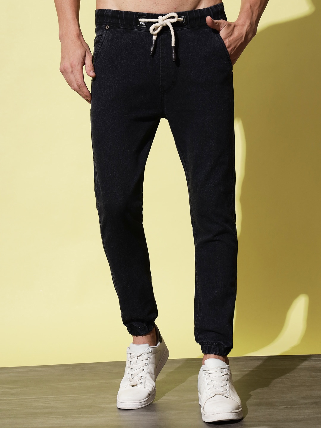 

UNITED DENIM Men Jogger Stretchable Jeans, Grey
