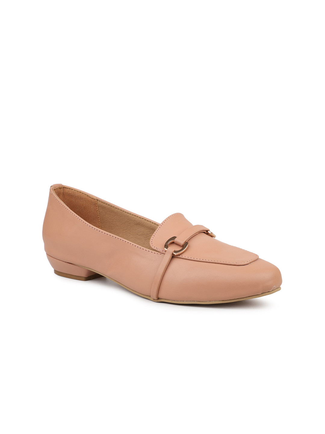 

Inc 5 Women Embellished Memory Foam Horsebit Loafers, Peach